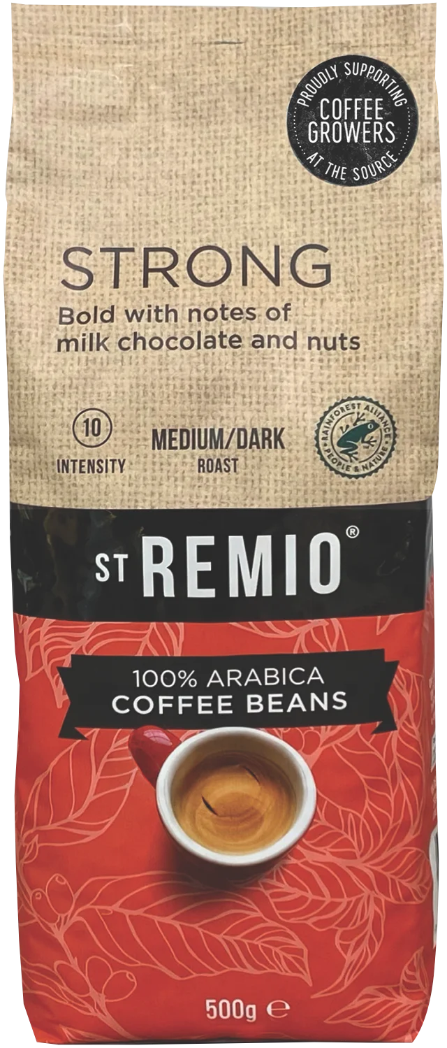 St Remio Coffee Strong Blend Beans 500g