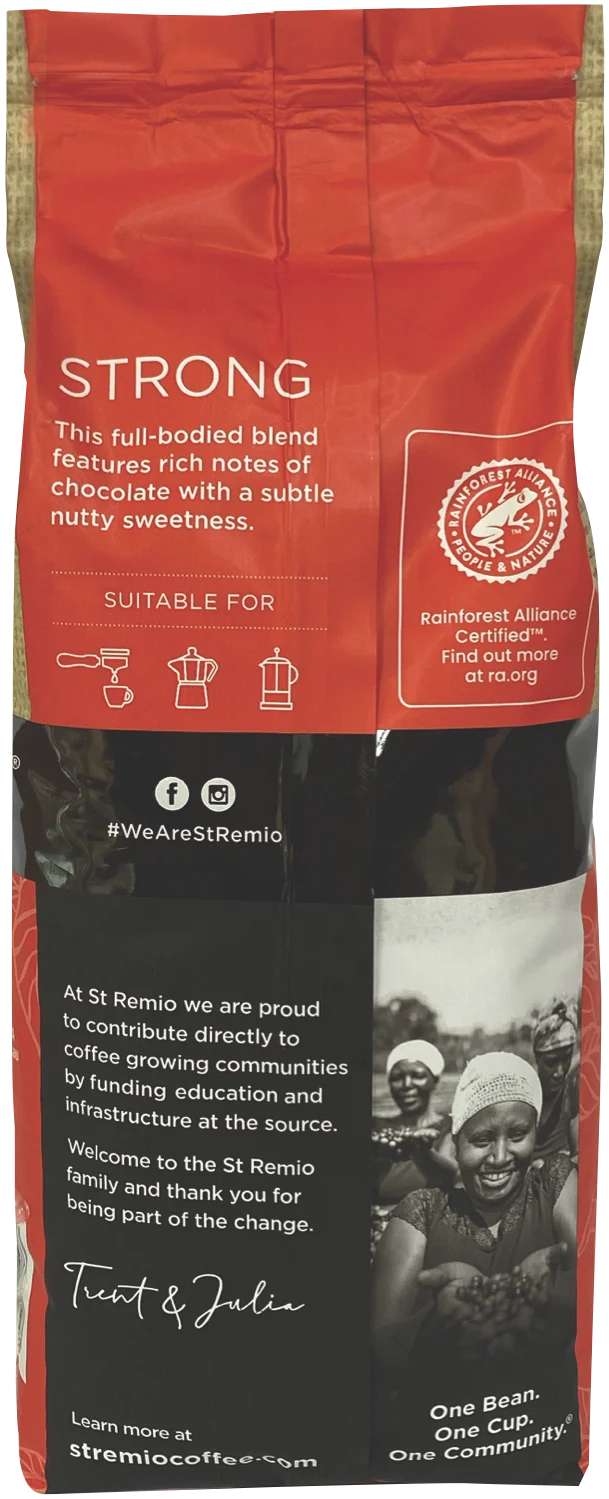 St Remio Coffee Strong Blend Beans 500g
