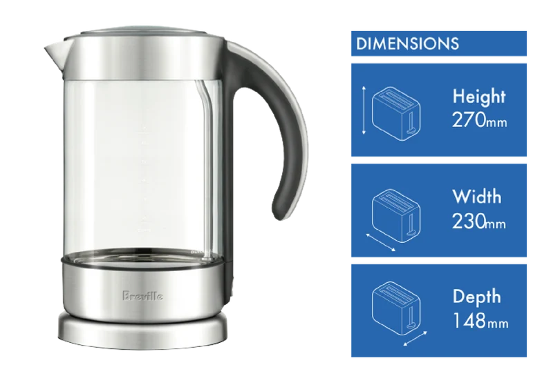 Breville Crystal Clear Glass Kettle