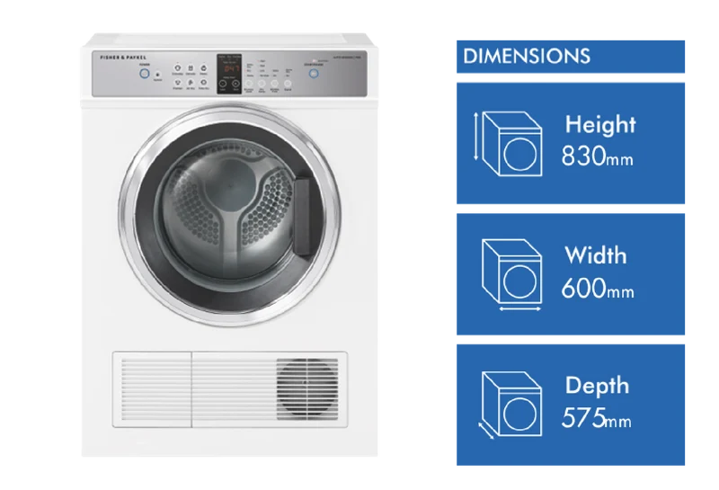 Fisher & Paykel 7kg Sensor Dryer