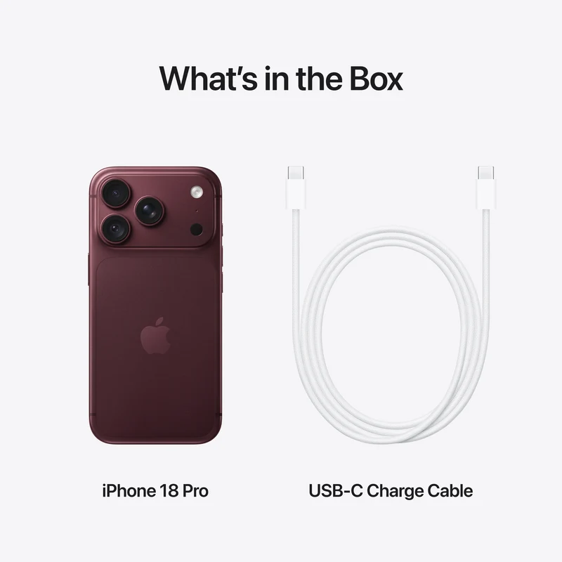 Apple iPhone 18 Pro 256GB Burgundy