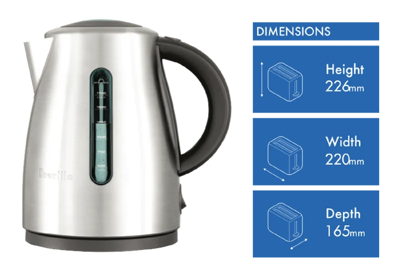 Breville Soft Open Stainless Steel Kettle