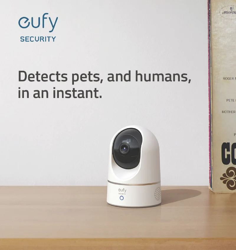 eufy 2K Indoor Pan & Tilt Security Camera