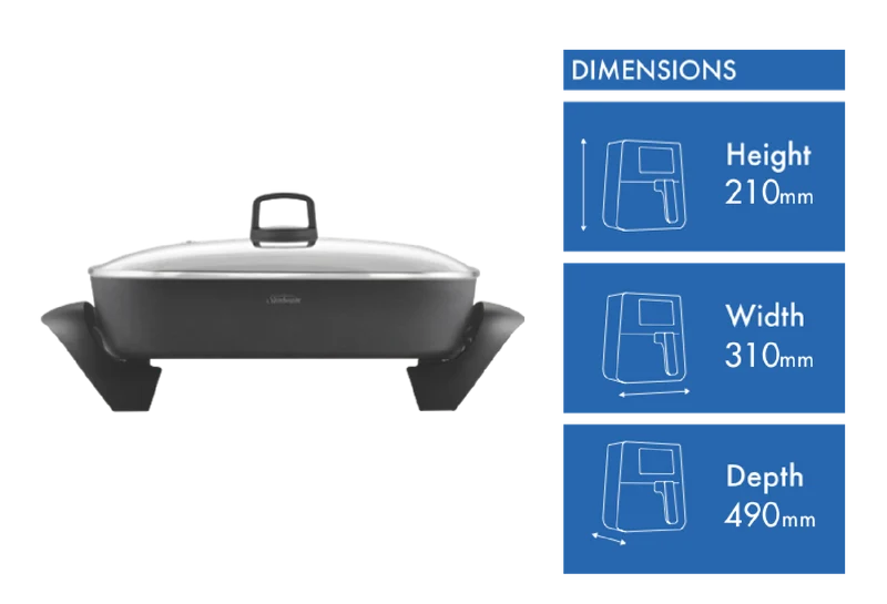 Sunbeam Banquet Frypan Diamond Force