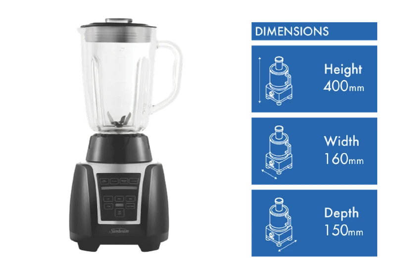 Sunbeam Auto Clean Glass Blender