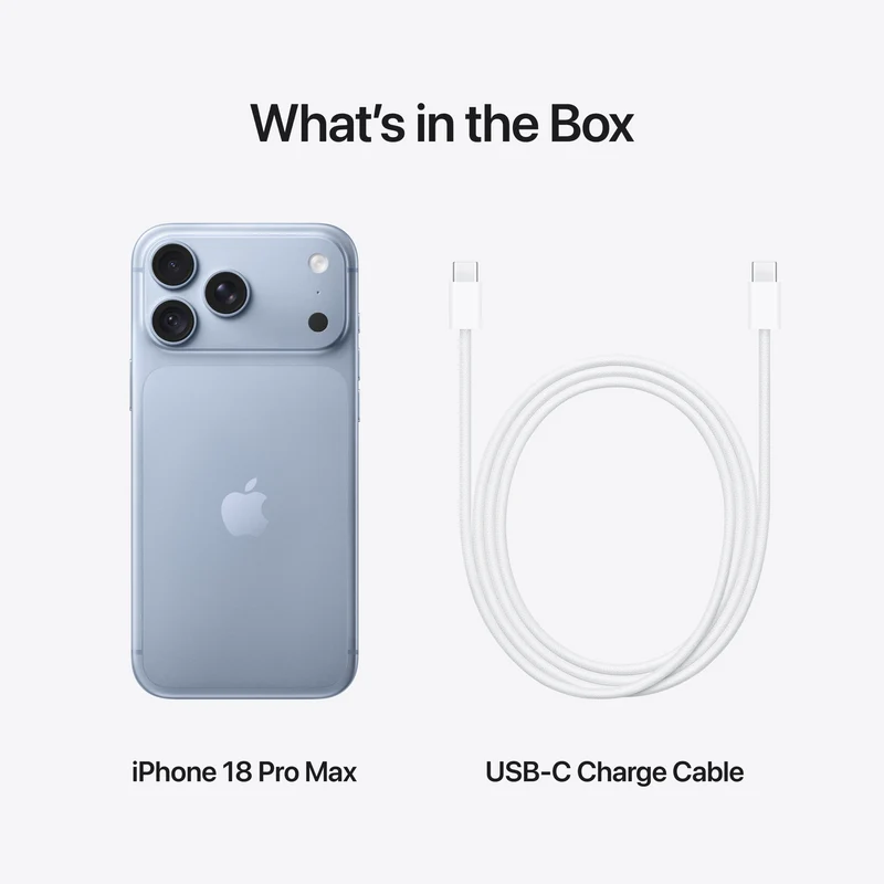 Apple iPhone 18 Pro Max 256GB Glacier