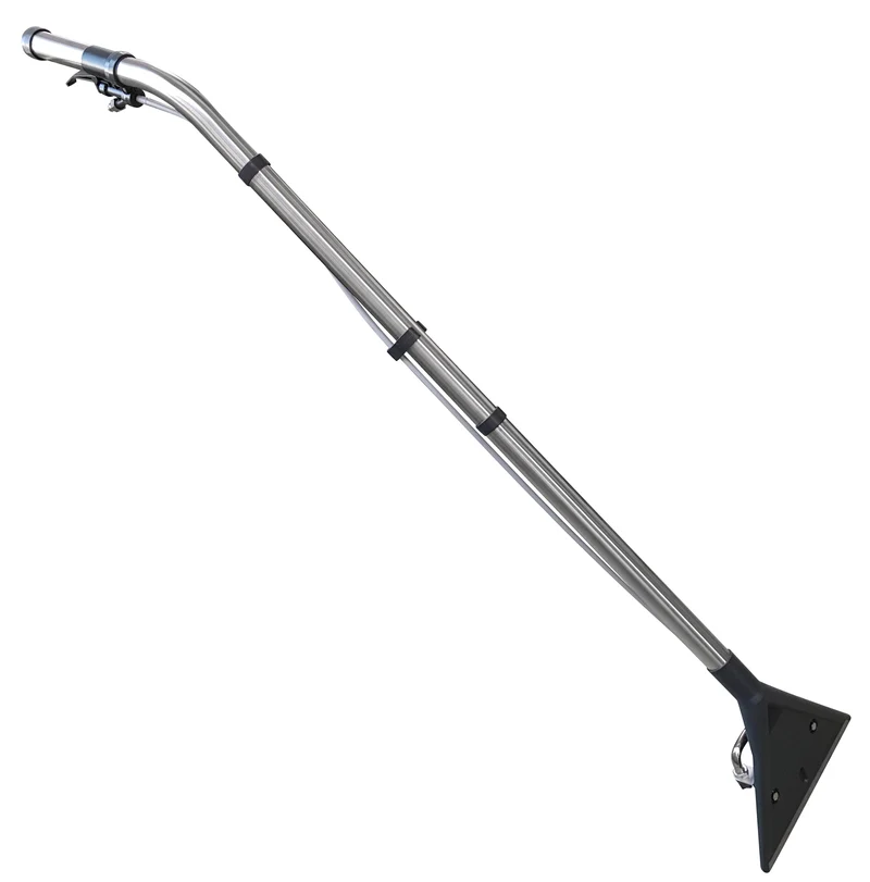 Teppichadapter 2 Düsen 26 cm mit Chromstahlhandrohr