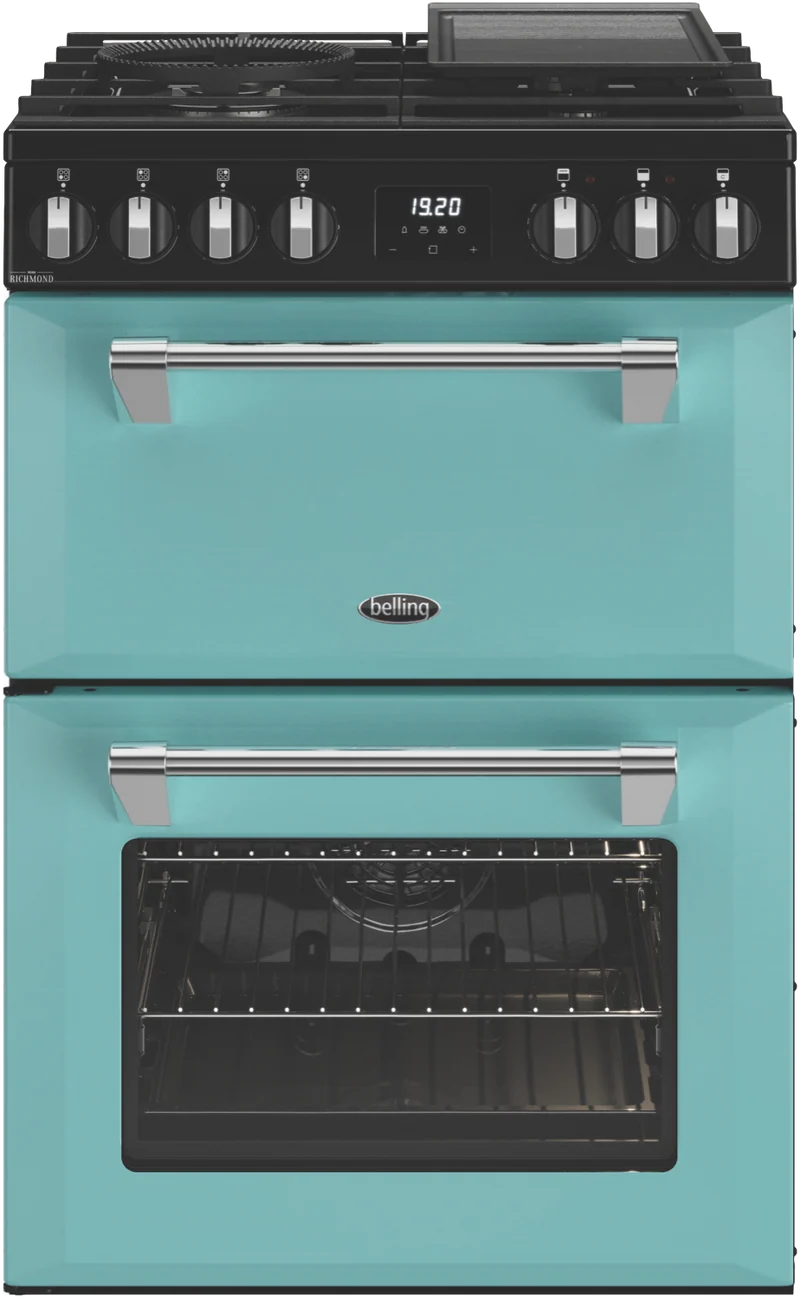 Belling Mini Richmond 60cm Dual Fuel Freestanding Cooker - Country Blue