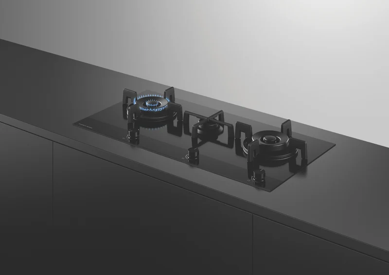 Fisher & Paykel 90cm Series 9 3 Burner Gas Cooktop, LPG