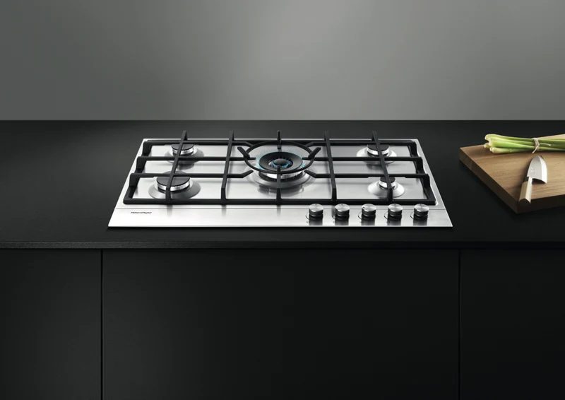 Fisher & Paykel 90cm Series 7 5 Burner Gas Cooktop, Natural Gas