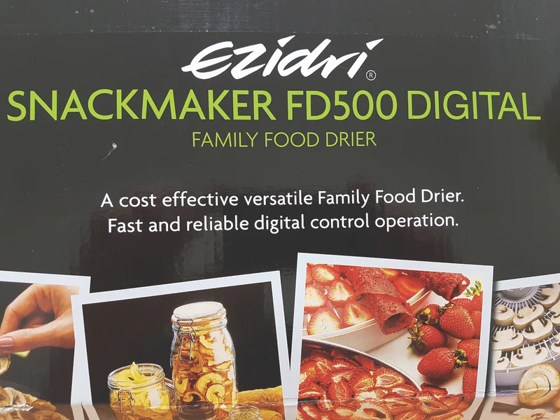 EZIDRI Snackmaker FD500 Digital Food Dehydrator