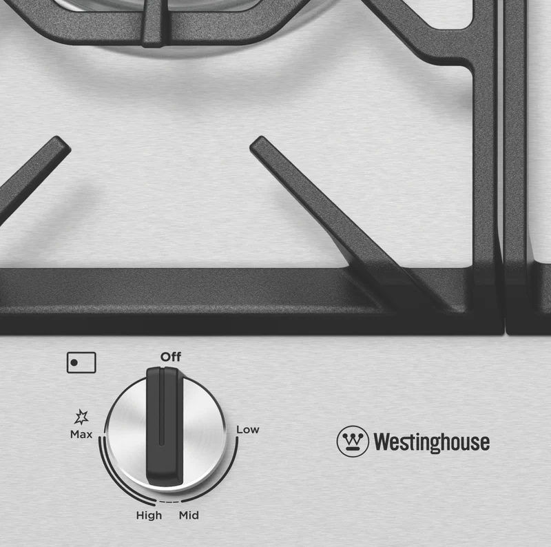 Westinghouse 75cm S/S Gas Cooktop