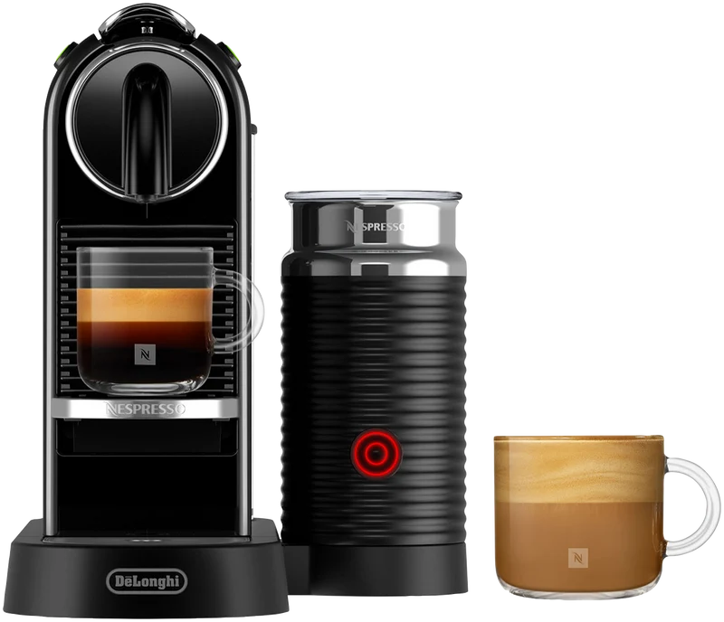 Nespresso Citiz And Milk Capsule Coffee Machine Bundle Black