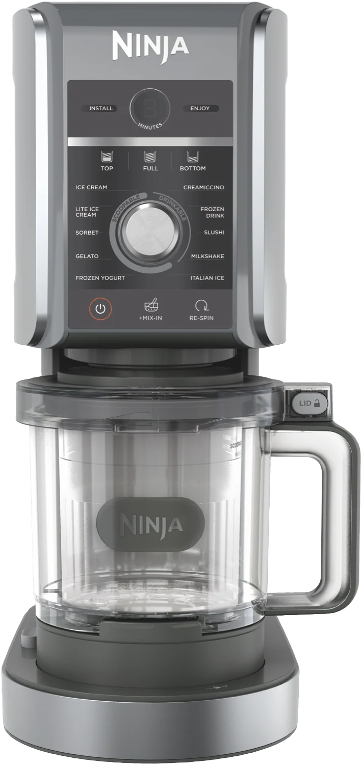 Ninja Creami Deluxe Ice Cream Maker Silver