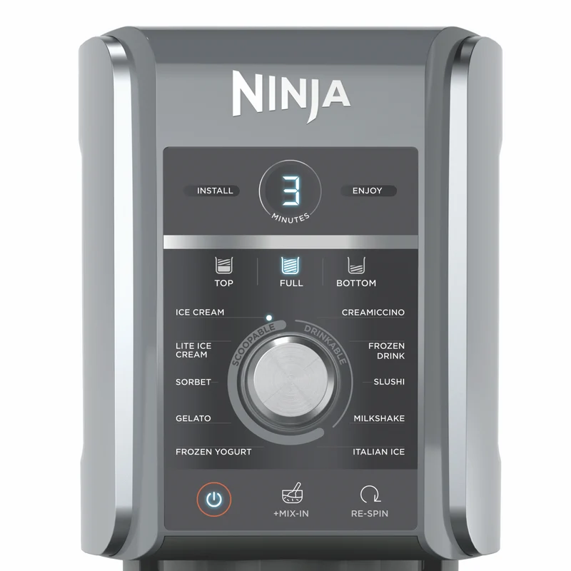 Ninja Creami Deluxe Ice Cream Maker Silver
