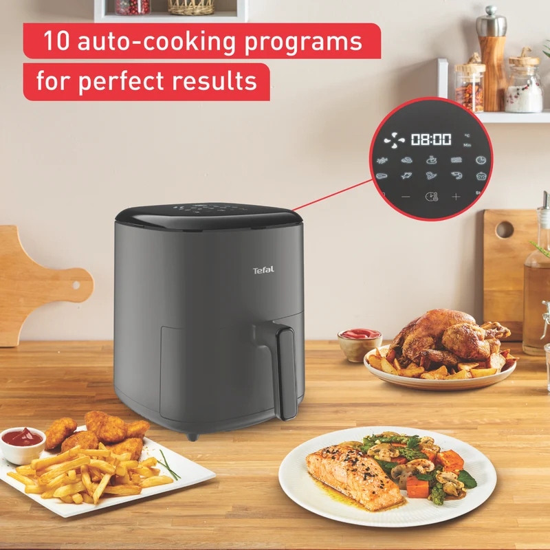 Tefal 5 Litre Easy Fry Max Air Fryer Black