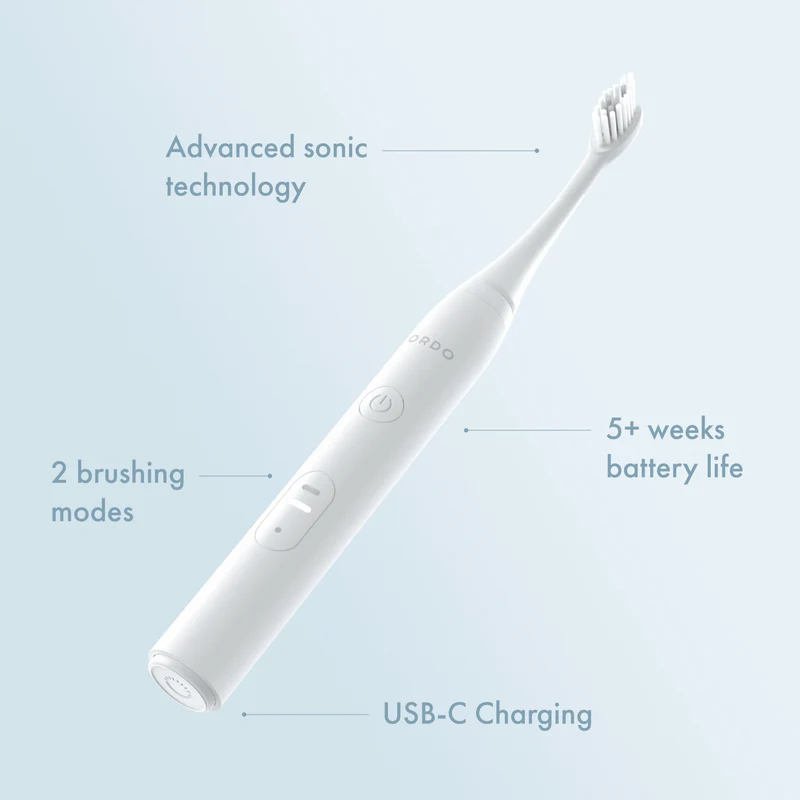 Ordo Sonic Lite Electric Toothbrush Snow