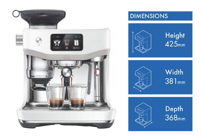 Breville The Oracle Jet Coffee Machine Sea Salt