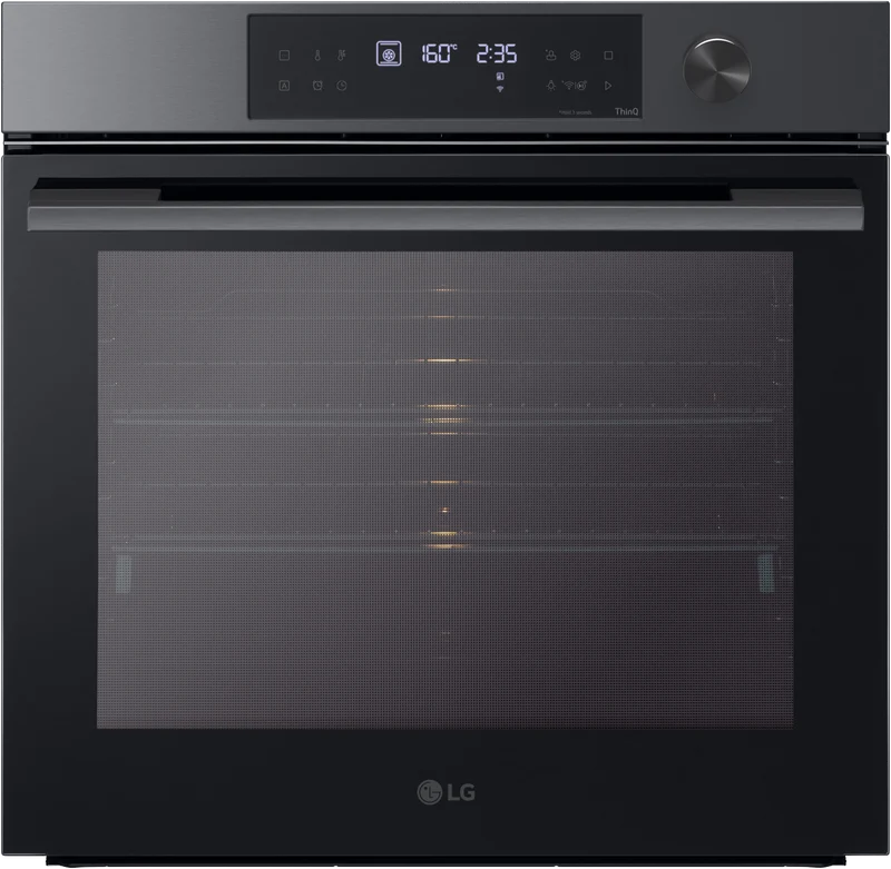 LG Series 7 76L InstaView Pyrolytic Oven - Black
