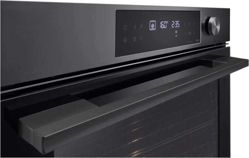 LG Series 7 76L InstaView Pyrolytic Oven - Black