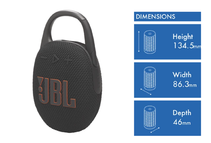 JBL Clip 5 Bluetooth Speaker
