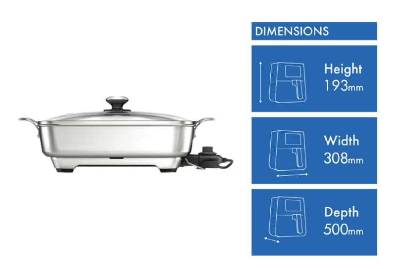 Breville The Thermal Pro Stainless Frypan