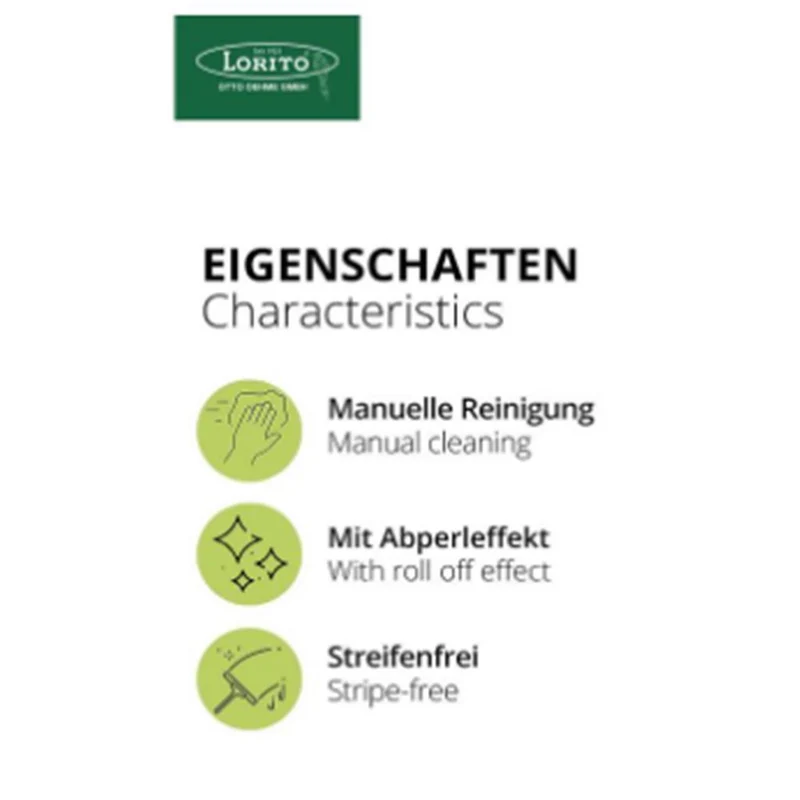 Lorito Uniclean mit Carnauba Universalreiniger Abperleffekt