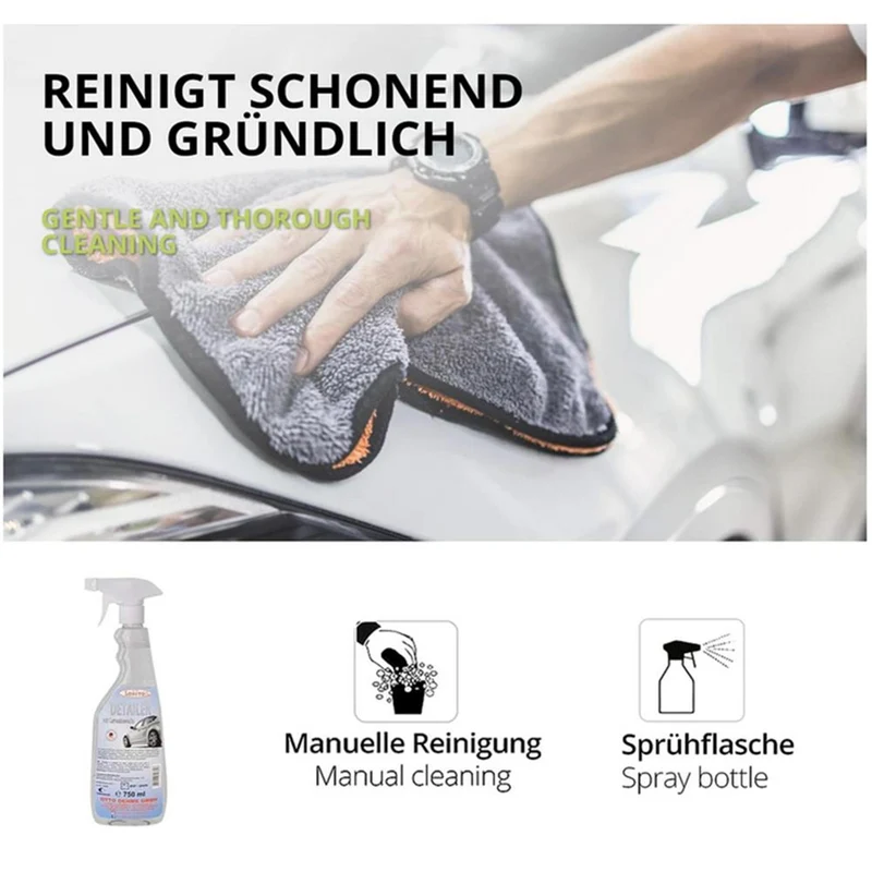 Lorito Uniclean mit Carnauba Universalreiniger Abperleffekt