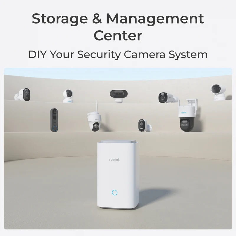 Reolink 4K Wireless Security 4 Camera System with Solar