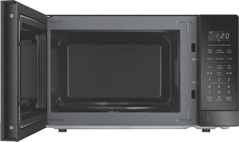 Hisense 34L 1100W Inverter Microwave Dark Stainless Steel