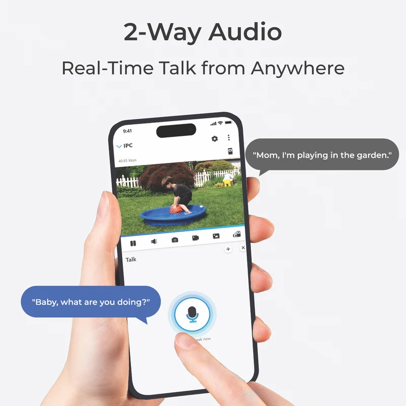 Reolink 8-Channel NVR x 4 8MP Security Cameras