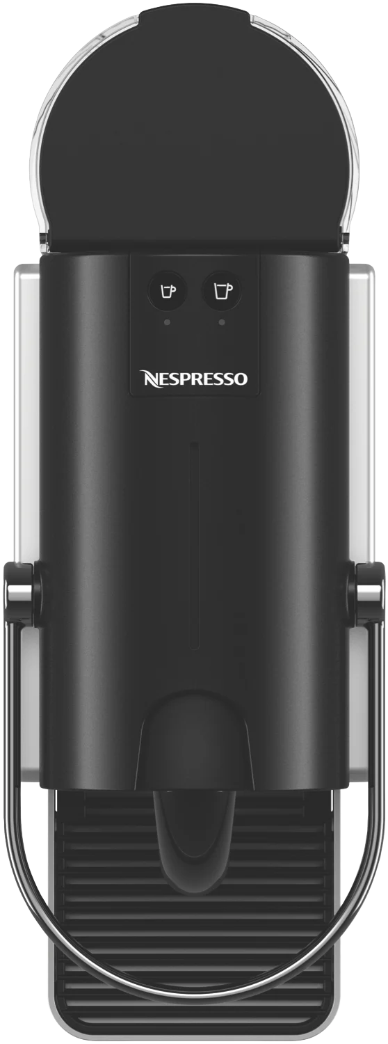 Nespresso Pixie Capsule Coffee Machine Silver & Aeroccino 3