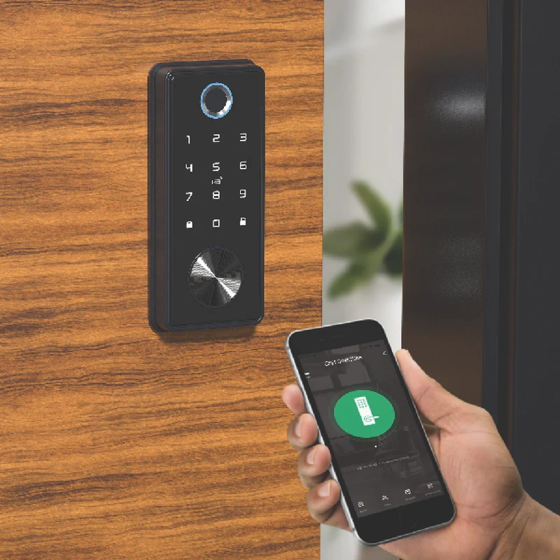Connect SmartHome Smart Deadbolt Lock with NFC & Bio Metric Scanner
