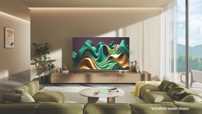 Hisense 85" U6NAU 4K Mini-LED QLED Smart TV 24