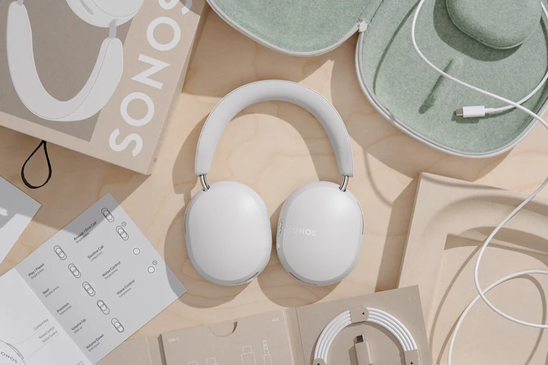 Sonos Ace Noise Cancelling Headphones - White