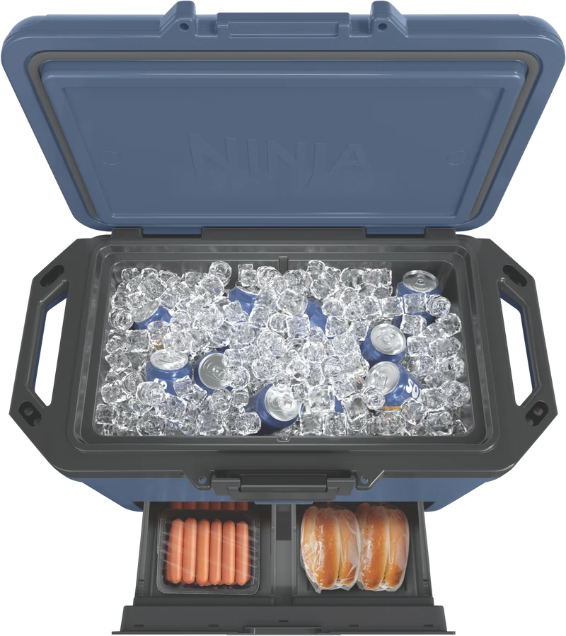 Ninja FrostVault 47L Hard Cooler with Dry Zone - Lakeshore Blue