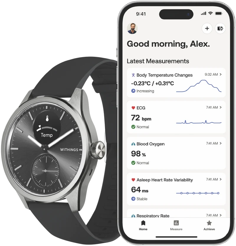 Withings Scanwatch 2 42mm - Black