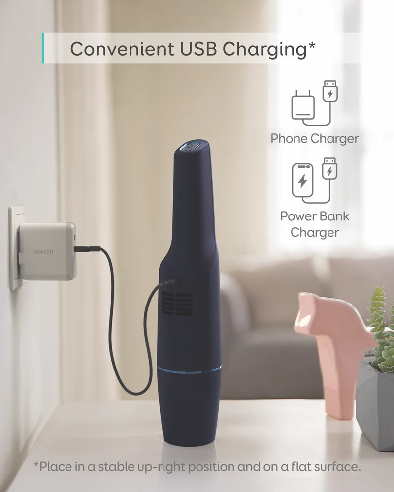eufy Pure Air Handheld Vacuum Blue