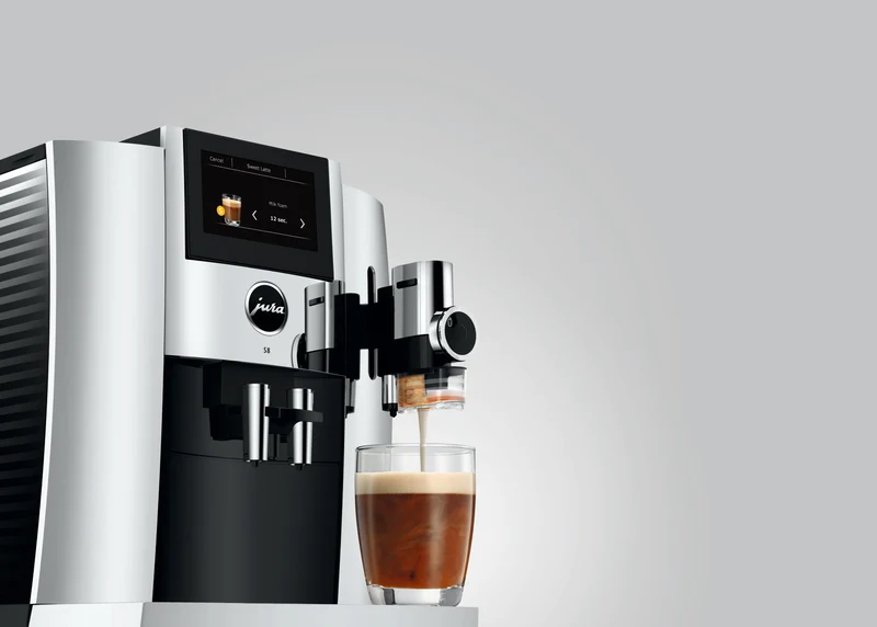 JURA S8 Chrome Inter Automatic Coffee Machine