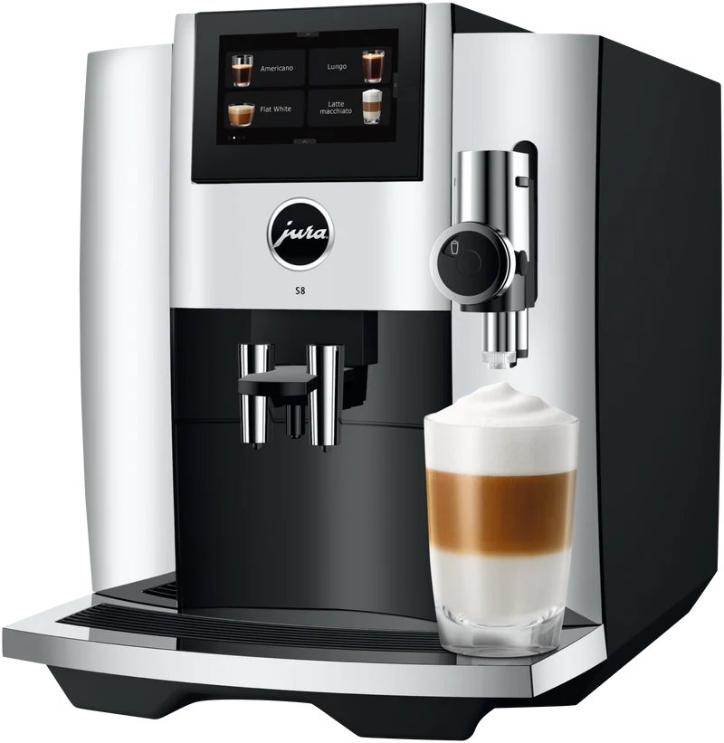 JURA S8 Chrome Inter Automatic Coffee Machine