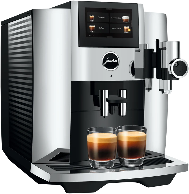 JURA S8 Chrome Inter Automatic Coffee Machine