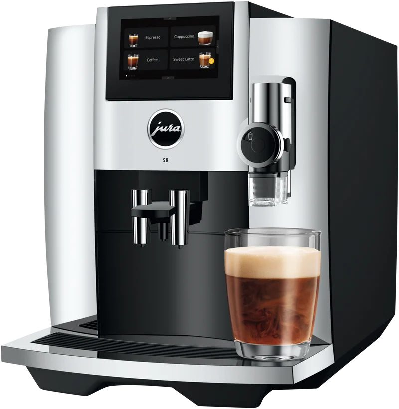 JURA S8 Chrome Inter Automatic Coffee Machine