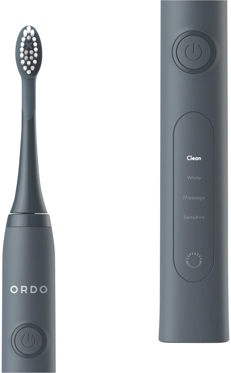 Ordo Sonic Plus Toothbrush And Charging Case Bundle Charcoal Grey