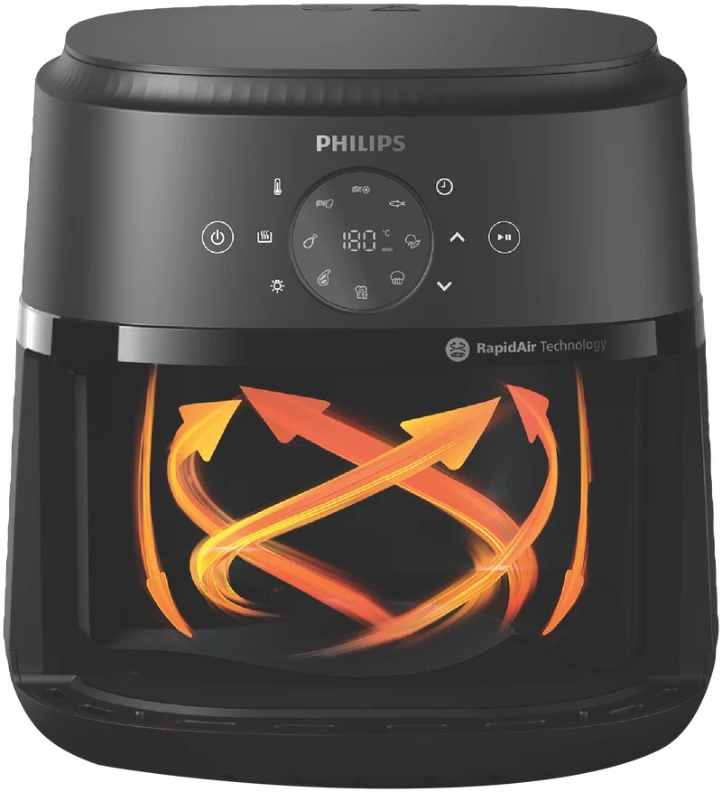 Philips 2000 Series 6.2 Litre XL Airfryer Black