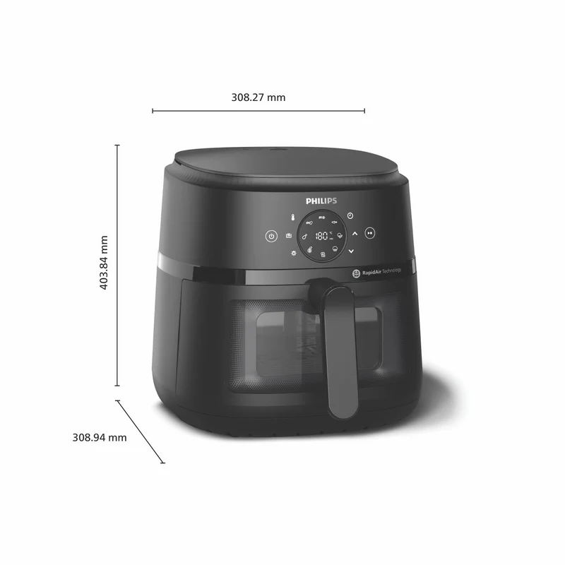 Philips 2000 Series 6.2 Litre XL Airfryer Black