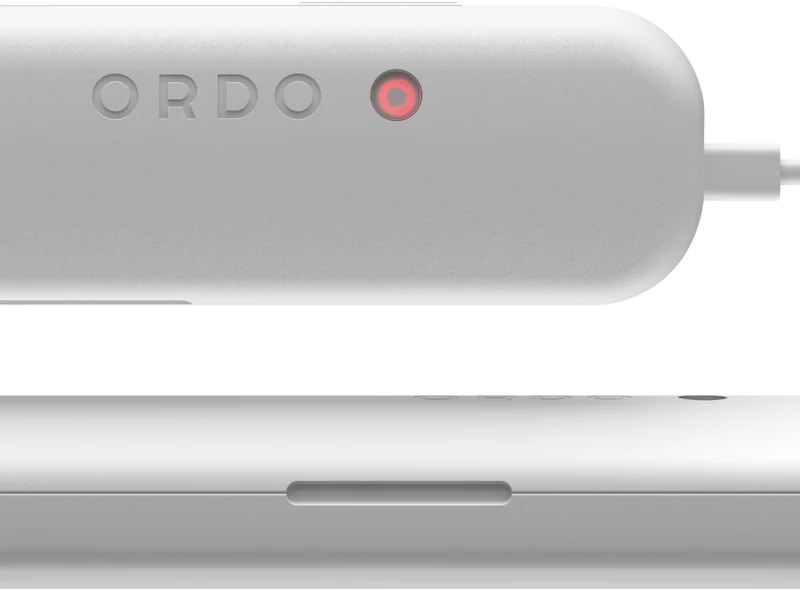 Ordo Sonic Plus Charging Travel Case White