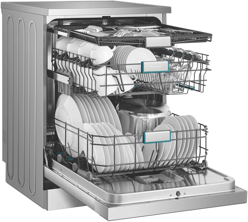 Hisense Freestanding Dishwasher - Stainless Steel