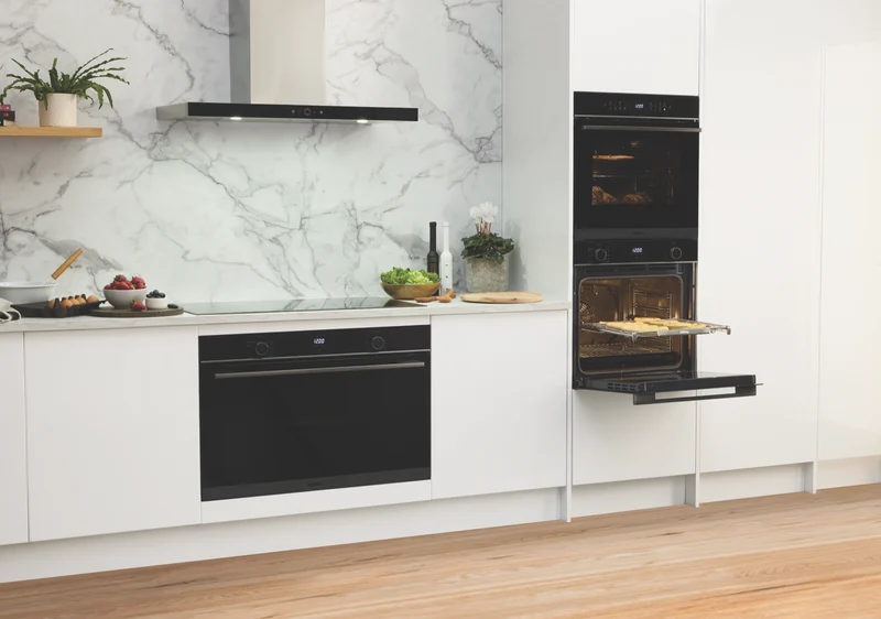 Technika 90cm 10 Function Electric Oven with Air Fry, Dark Stainless