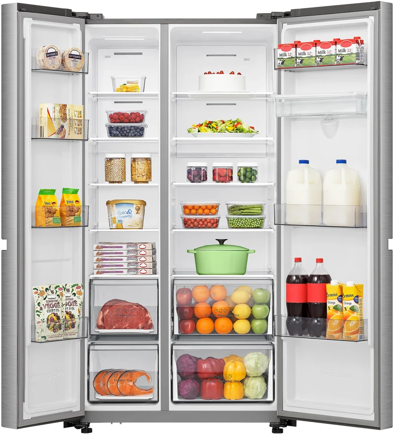 Hisense 649L Side By Side Refrigerator