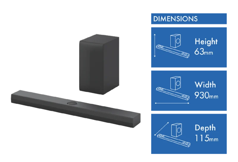 LG 3.1.1Ch 400W Dolby Atmos Soundbar